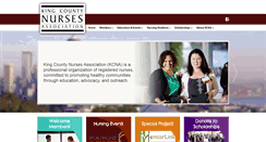 Desktop Screenshot of kcnurses.org